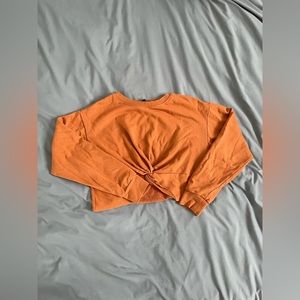 Cropped crew neck sweater (Forever 21)